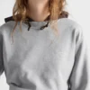 Bawełniana bluza z okrągłym dekoltem Bawełniana bluza z okrągłym dekoltem