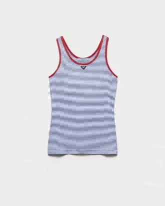 Bawełniany top w paski