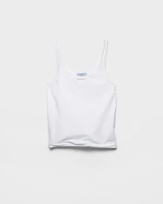 Bawełniany top z jerseyu