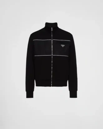 Bluza z detalami z Re-Nylon