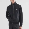 Bluza z detalami z Re-Nylon Bluza z detalami z Re-Nylon