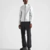 Bluza z golfem i zamkiem w stylu techno