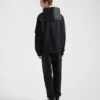 Bluza z kapturem z bawełnianego polaru i Re-Nylon Bluza z kapturem z bawełnianego polaru i Re-Nylon