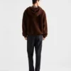 Bluza z kapturem z mieszanki wełny Bluza z kapturem z mieszanki wełny