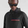 Bluza z kapturem z podwójnego dżerseju z recyklingu Bluza z kapturem z podwójnego dżerseju z recyklingu