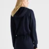 Bluza z kapturem z wełny i kaszmiru Bluza z kapturem z wełny i kaszmiru