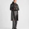 Bluza z kapturem ze skóry nappa Bluza z kapturem ze skóry nappa