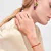 Bransoletka Couleur Vivante – różowe złoto z morganitem i cytrynem Bransoletka Couleur Vivante – różowe złoto z morganitem i cytrynem