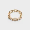 Bransoletka Eternal Gold Chain z żółtego złota z brylantami Bransoletka Eternal Gold Chain z żółtego złota z brylantami
