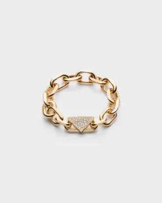 Bransoletka Eternal Gold Chain z żółtego złota z brylantami Bransoletka Eternal Gold Chain z żółtego złota z brylantami
