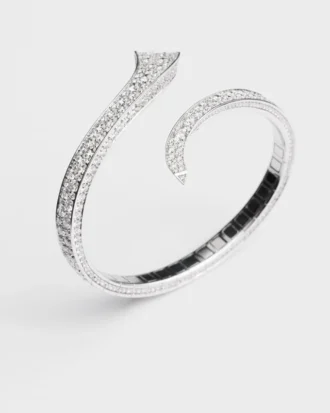 Bransoletka Eternal Gold Snake z białego złota i diamentów Bransoletka Eternal Gold Snake z białego złota i diamentów