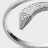 Bransoletka Eternal Gold Snake z białego złota i diamentów Bransoletka Eternal Gold Snake z białego złota i diamentów