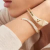 Bransoletka Eternal Gold Snake z żółtego złota i diamentów Bransoletka Eternal Gold Snake z żółtego złota i diamentów