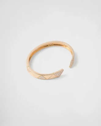 Bransoletka Eternal Gold z żółtego złota z diamentami Pava Bransoletka Eternal Gold z żółtego złota z diamentami Pava
