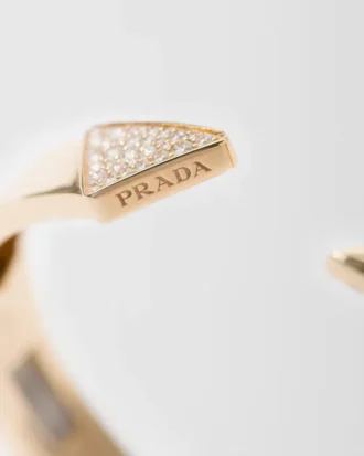 Bransoletka Eternal Gold z żółtego złota z diamentami Pava Bransoletka Eternal Gold z żółtego złota z diamentami Pava