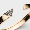 Bransoletka Eternal Gold z żółtego złota z elementami ceramicznymi Bransoletka Eternal Gold z żółtego złota z elementami ceramicznymi