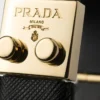 Bransoletka z metalu i skóry Saffiano Bransoletka z metalu i skóry Saffiano