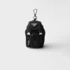 Breloczek do kluczy w kształcie mini torebki z tkaniny Re-Nylon Breloczek do kluczy w kształcie mini torebki z tkaniny Re-Nylon