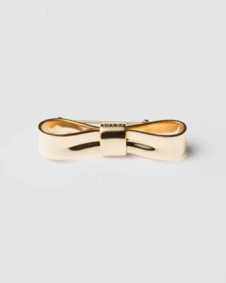 Broszka Eternal Gold Bow – żółte złoto