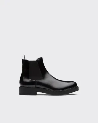 Buty Chelsea ze szczotkowanej skóry