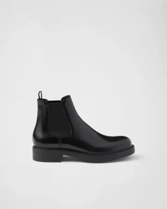 Buty Chelsea ze szczotkowanej skóry
