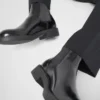 Buty Chelsea ze szczotkowanej skóry Buty Chelsea ze szczotkowanej skóry