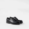 Buty derby z szczotkowanej skóry Buty derby z szczotkowanej skóry