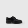Buty derby z szczotkowanej skóry Buty derby z szczotkowanej skóry