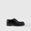 Buty derby z szczotkowanej skóry Buty derby z szczotkowanej skóry