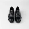 Buty derby z szczotkowanej skóry Buty derby z szczotkowanej skóry