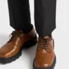 Buty derby z tłoczonej skóry Buty derby z tłoczonej skóry
