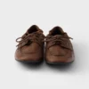 Buty żeglarskie Shuffle z postarzanej skóry Buty żeglarskie Shuffle z postarzanej skóry
