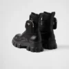 Buty Monolith z szczotkowanej skóry i Re-Nylonu z kieszenią Buty Monolith z szczotkowanej skóry i Re-Nylonu z kieszenią