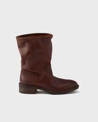Buty skórzane w stylu vintage