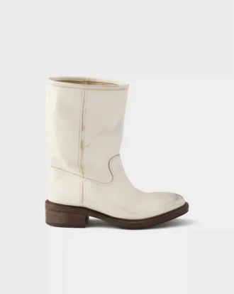 Buty skórzane w stylu vintage