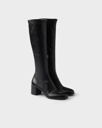 Buty z elastycznej skóry nappa
