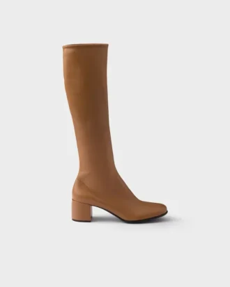 Buty z elastycznej skóry nappa