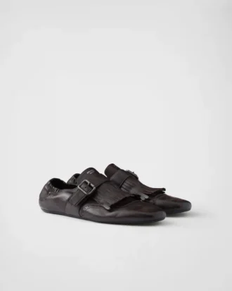 Buty z paskiem typu monk i frędzlami Shuffle Buty z paskiem typu monk i frędzlami Shuffle