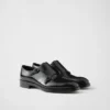 Buty z podwójnym paskiem z szczotkowanej skóry Buty z podwójnym paskiem z szczotkowanej skóry