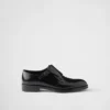 Buty z podwójnym paskiem z szczotkowanej skóry Buty z podwójnym paskiem z szczotkowanej skóry