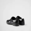 Buty z podwójnym paskiem z szczotkowanej skóry Buty z podwójnym paskiem z szczotkowanej skóry