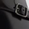 Buty z podwójnym paskiem z szczotkowanej skóry Buty z podwójnym paskiem z szczotkowanej skóry