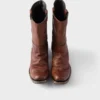 Buty z postarzanej skóry Buty z postarzanej skóry