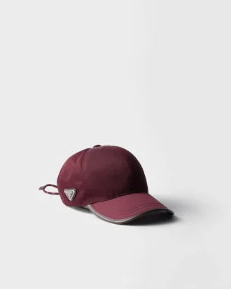Czapka baseballowa Prada Speedrock Re-Nylon