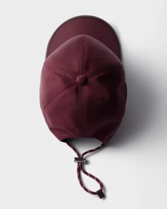 Czapka baseballowa Prada Speedrock Re-Nylon