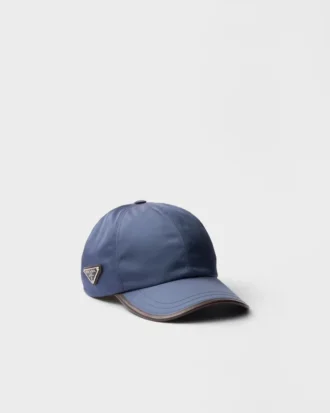 Czapka baseballowa z Re-Nylonu i skóry Czapka baseballowa z Re-Nylonu i skóry