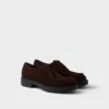 Czekoladowe zamszowe sznurowane buty Czekoladowe zamszowe sznurowane buty
