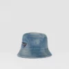 Denimowa czapka typu bucket hat Denimowa czapka typu bucket hat