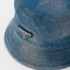 Denimowa czapka typu bucket hat Denimowa czapka typu bucket hat