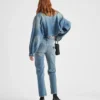 Dżinsy z pięcioma kieszeniami z ekologicznego denimu Dżinsy z pięcioma kieszeniami z ekologicznego denimu
